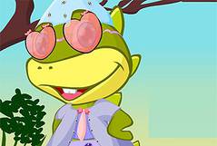 Стильный Динозаврик - Dino Kid Dress Up